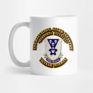 1st Battalion, 503rd Infantry (Airborne Infantry) without SVC Ribbon Mug